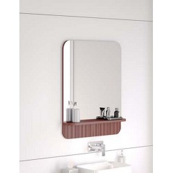 Vonios veidrodis Gloria Style L70S su lentynėle