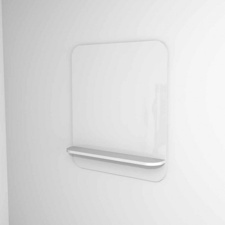 Vonios veidrodis Gloria Style L100S su lentynėle