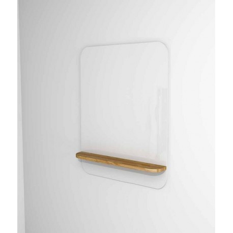 Vonios veidrodis Gloria Style L70SD su lentynėle