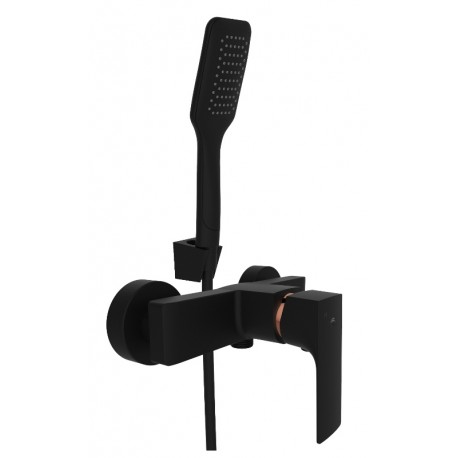 Shower faucet Rubineta Modena-12K BK/RG