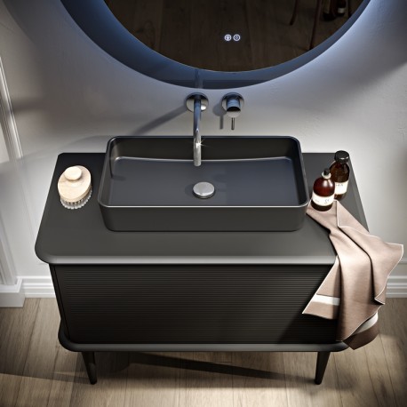 Bathroom cabinet with washbasin Idra D98S