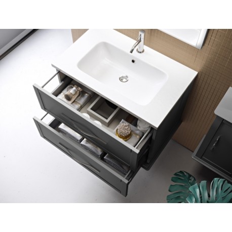 Bathroom cabinet with washbasin Tiffany D61