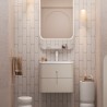 Bathroom cabinet with washbasin SOFT D602S